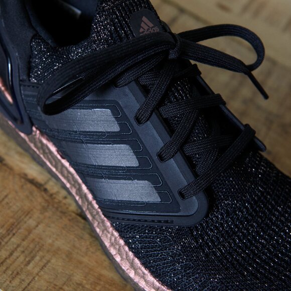 Adidas Ultraboost 20 Women’s Black Signal Pink Running Shoe {Size 10-11} NIB - Picture 3 of 8